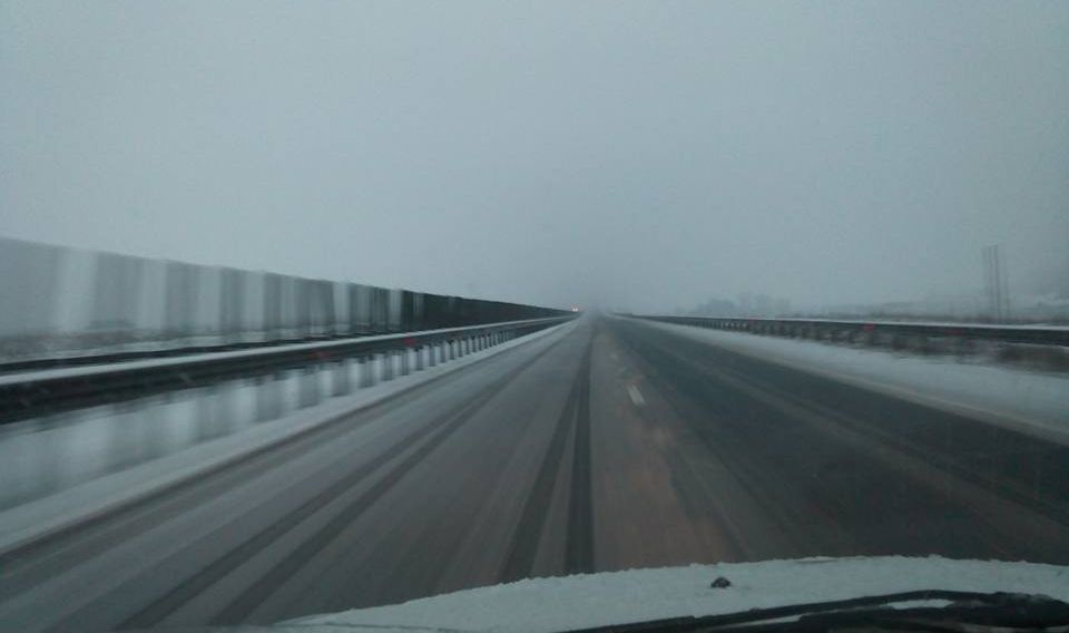 Traficul pe A2 se defășoară controlat pe o anumită porțiune (ora 7.00)