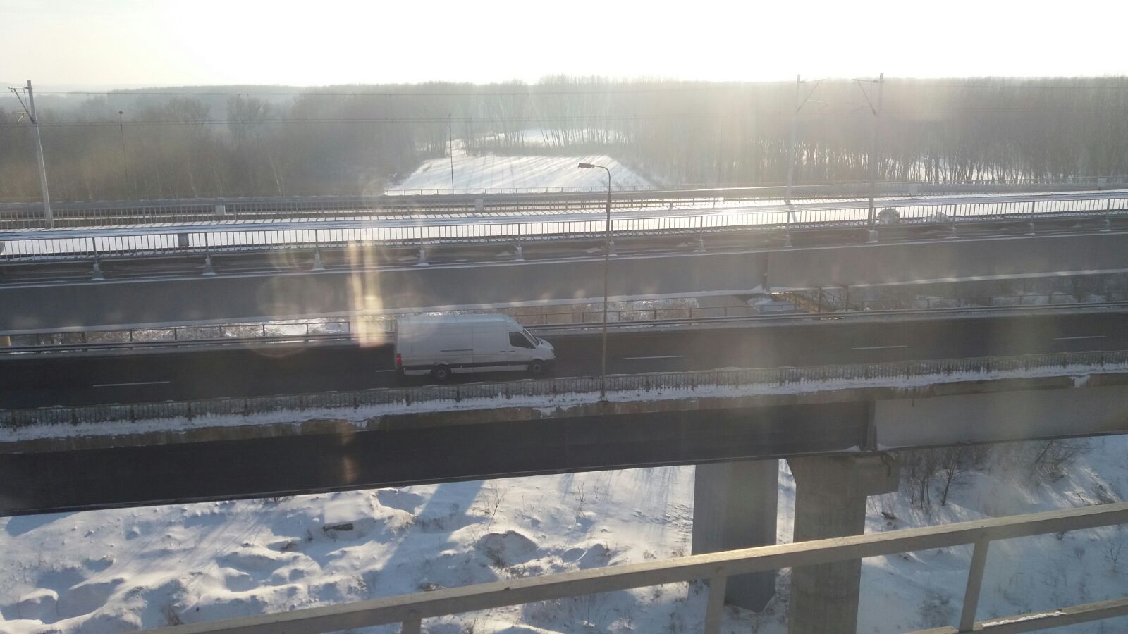 FOTO: Pe autostrada A2 se circulă în condiții bune