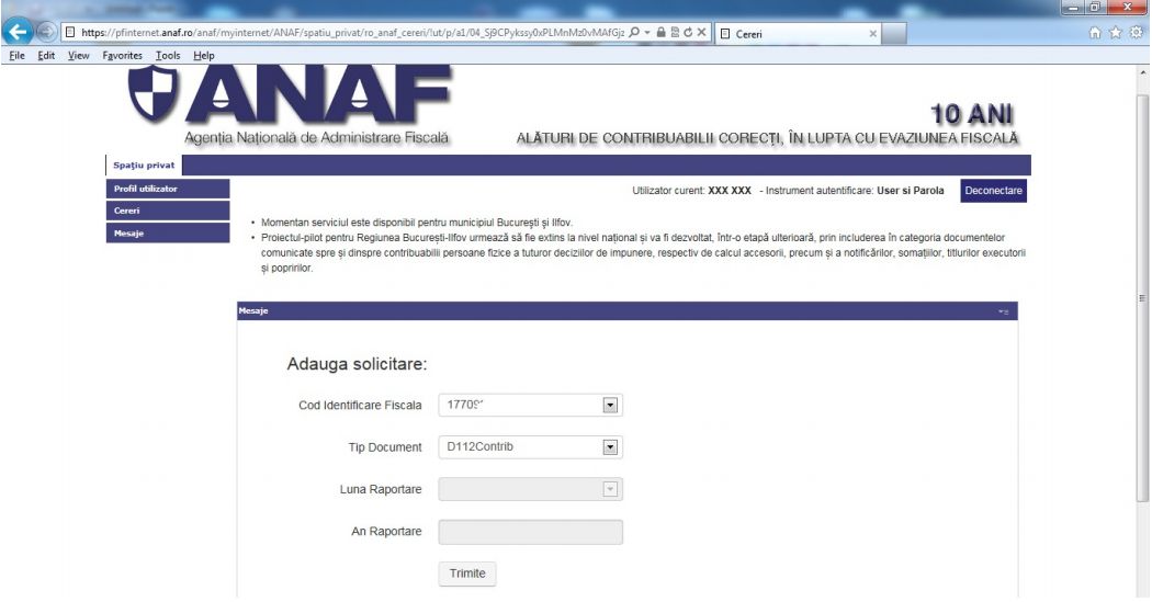 Firmele pot comunica electronic cu MFP și ANAF. Spațiul Privat Virtual a fost extins către toți contribuabilii