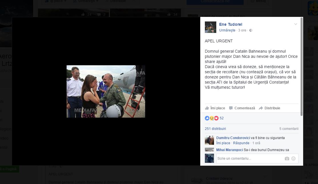 Apel umanitar pentru militarii de la Baza 86 Fetești răniți în accidentul de lângă Cernavodă