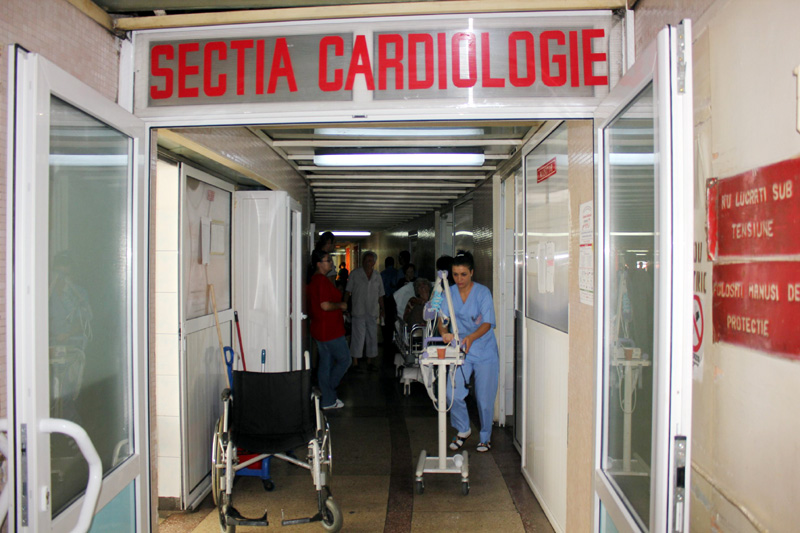 Secția de Cardiologie a Spitalului Județean Constanța, supraaglomerată