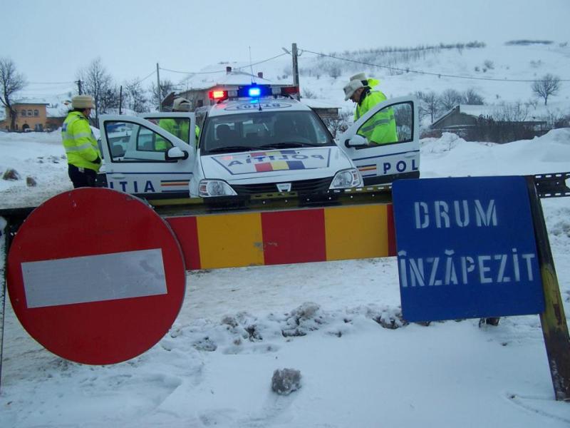 Județul CONSTANȚA: Lista drumurilor care sunt ÎNCHISE