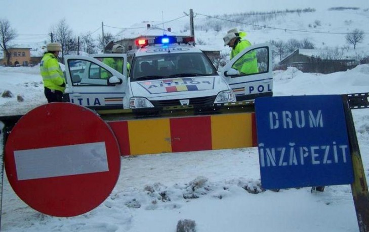 Harta drumurilor judeţene redeschise în CONSTANŢA