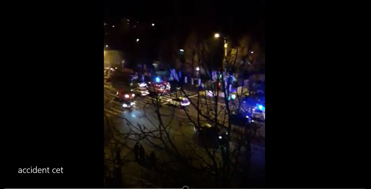 VIDEO/UPDATE – CONSTANȚA. Accident rutier în zona CET