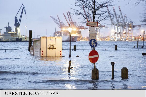 Furtuna AXEL a făcut prăpăd în GERMANIA