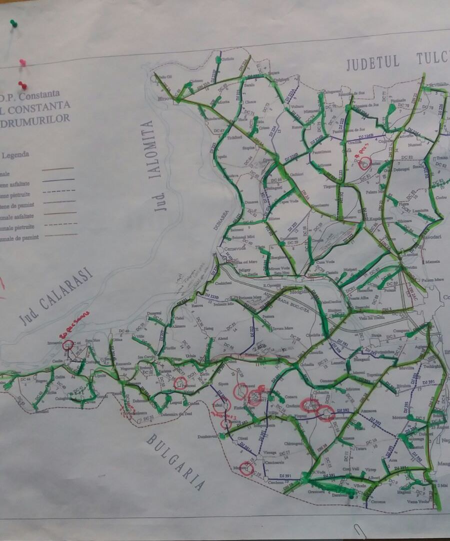 Deszăpezirea aproape finalizată în județul Constanța. Doar câteva drumuri comunale mai necesită intervenție