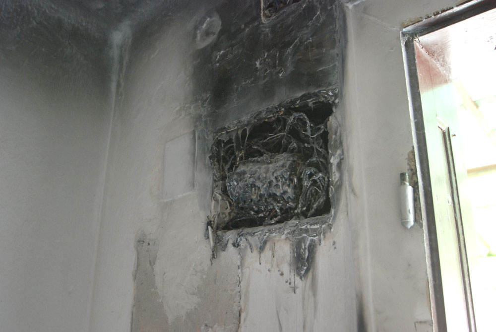 MEDGIDIA: Tablou electric în flăcări