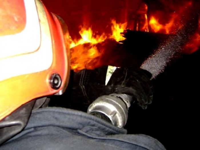 Incendiu la o casă din TULCEA