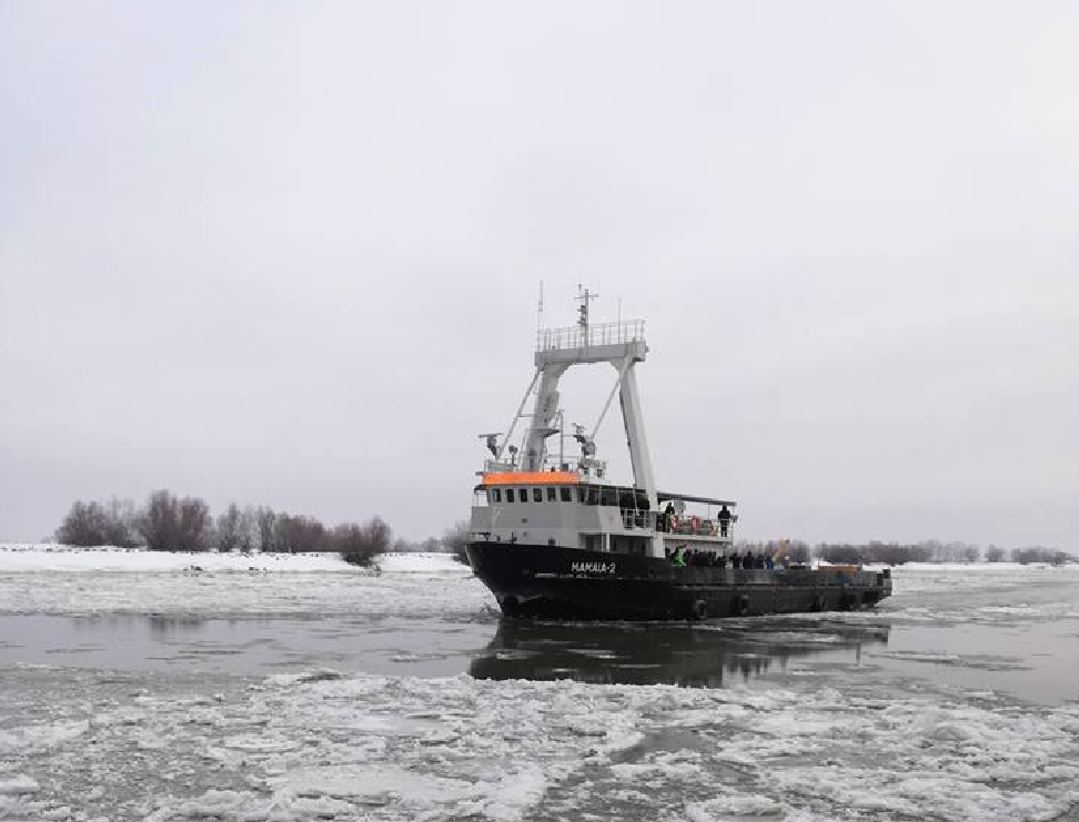 TULCEA: Curse cu alimente de strictă necesitate în Delta Dunării