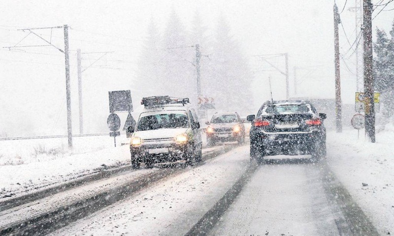 Pe două drumuri naționale din județul CONSTANȚA traficul este îngreunat din cauza vizibilității reduse