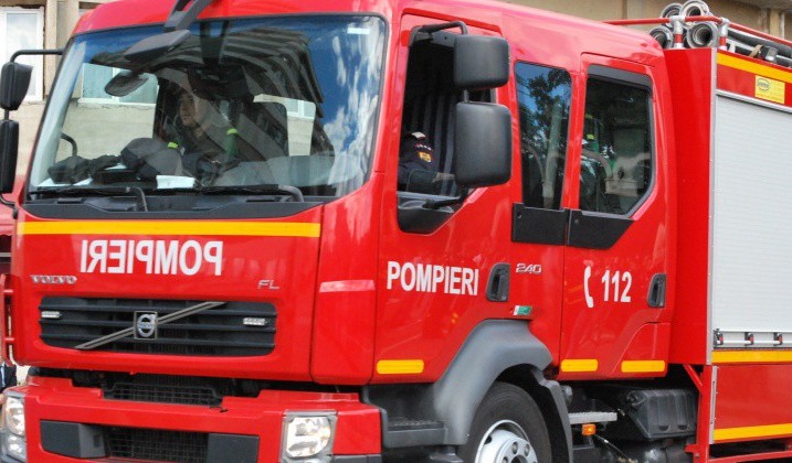 Incendiu într-un apartament din Năvodari