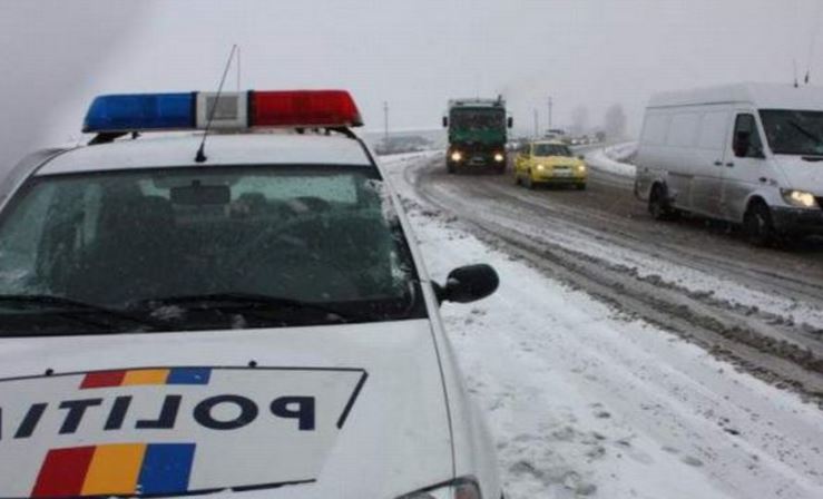 Circulația pe DN 22A Hârșova – limită județ Tulcea a fost închisă