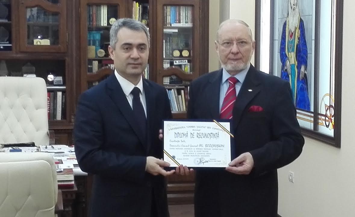 Consulul General Ali Bozcaliskan, la finalul misiunii sale la CONSTANȚA