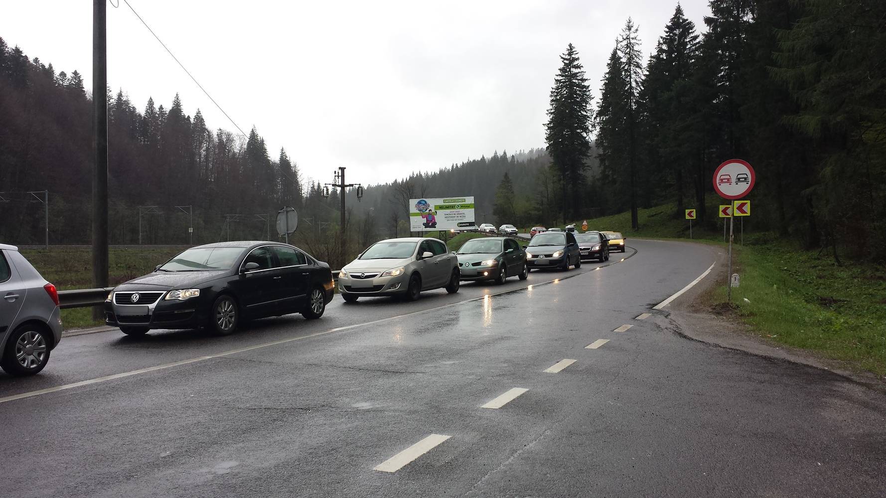 Final de weekend! Aglomerație în trafic pe Valea Prahovei