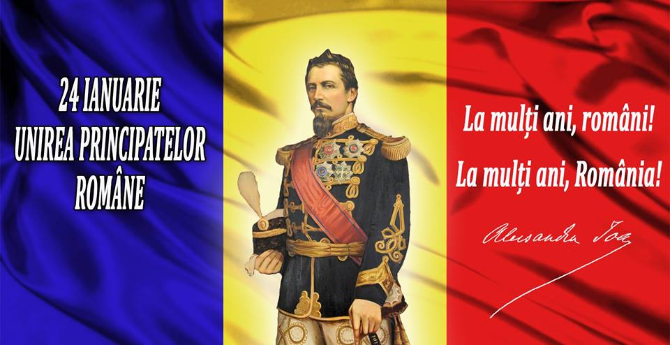 158 de ani de la Unirea Principatelor Române