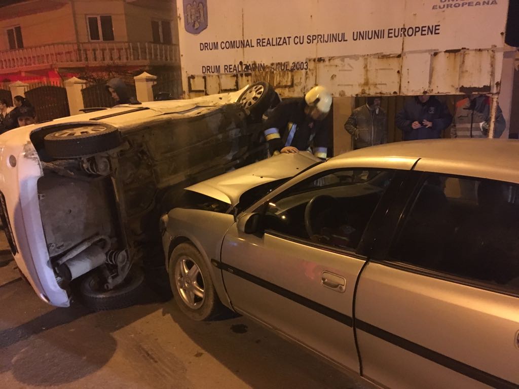 UPDATE – FOTO: Accident în localitatea constănțeană 23 August