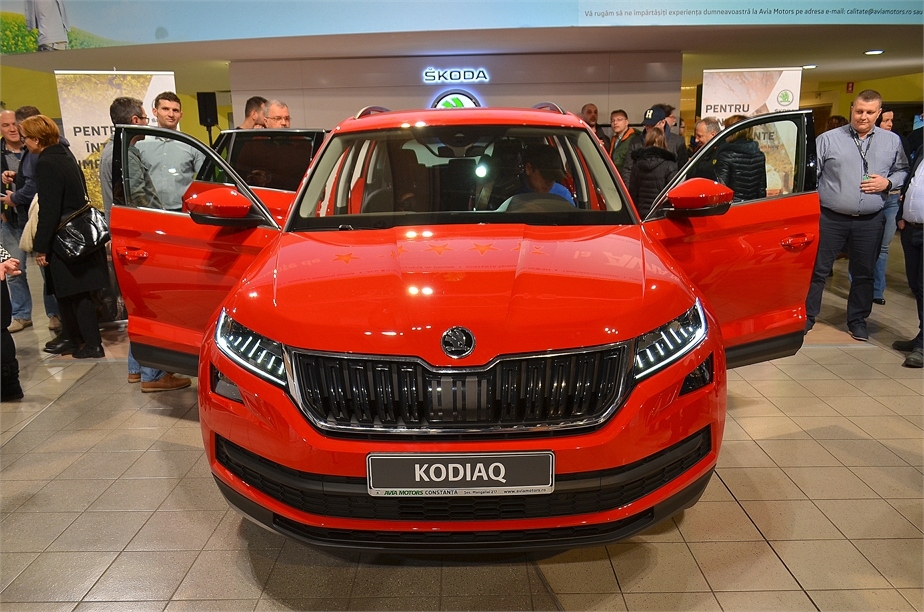 Škoda Kodiaq, prezentare în premieră la Constanța