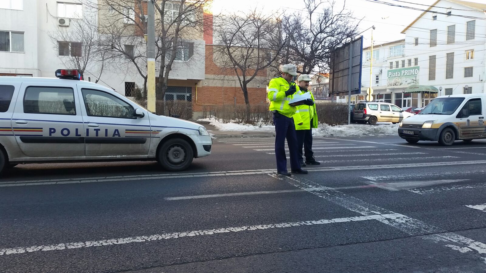 FOTO/CONSTANȚA: Pieton lovit de un autovehicul