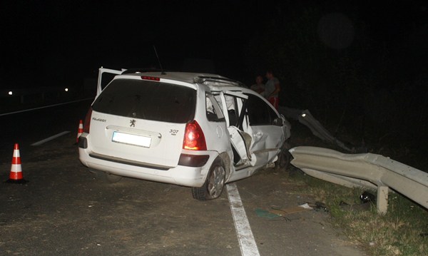 Patru bărbați din GALAȚI, răniți în accident rutier pe raza județului TULCEA