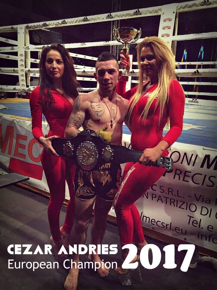 Cezar Andrieş de la CS Năvodari este campion european