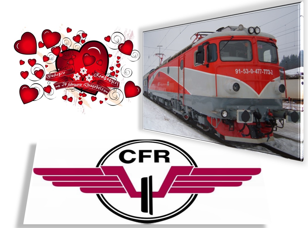 CFR Călători, cadou pentru cupluri de Valentine’s Day și Dragobete: 50% reducere la bilete