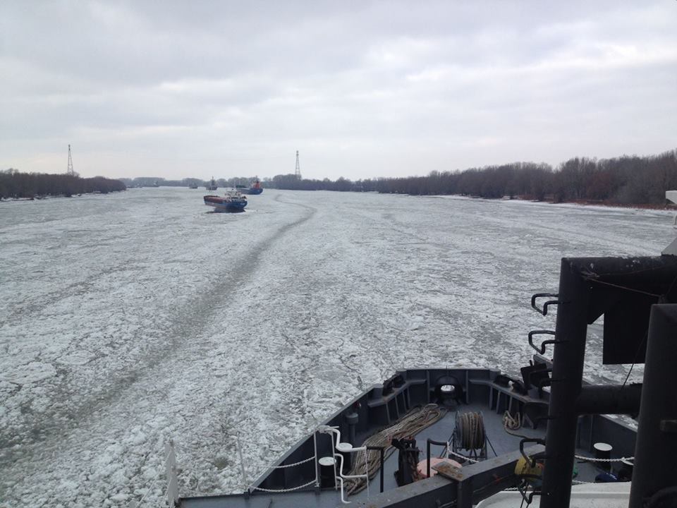 S-a redeschis traficul naval pe un tronson al Dunării
