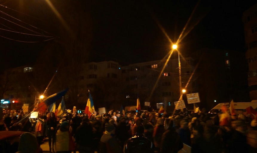 Studenții din CONSTANȚA se alătură protestului de la București, cerând demisia Guvernului