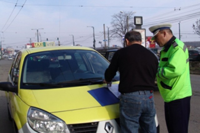 CONSTANȚA: Poliția Locală a pornit goana după taximetriști