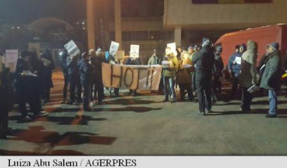 TELEORMAN: Protest în centrul municipiului Alexandria