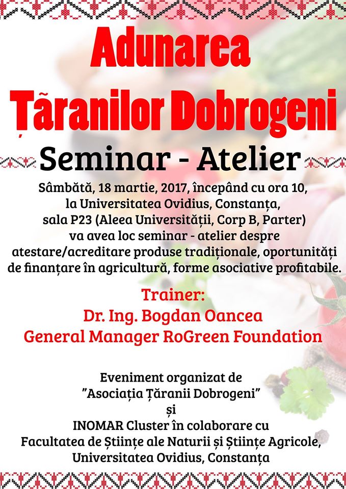AUDIO/Seminar dedicat Țăranilor Dobrogeni