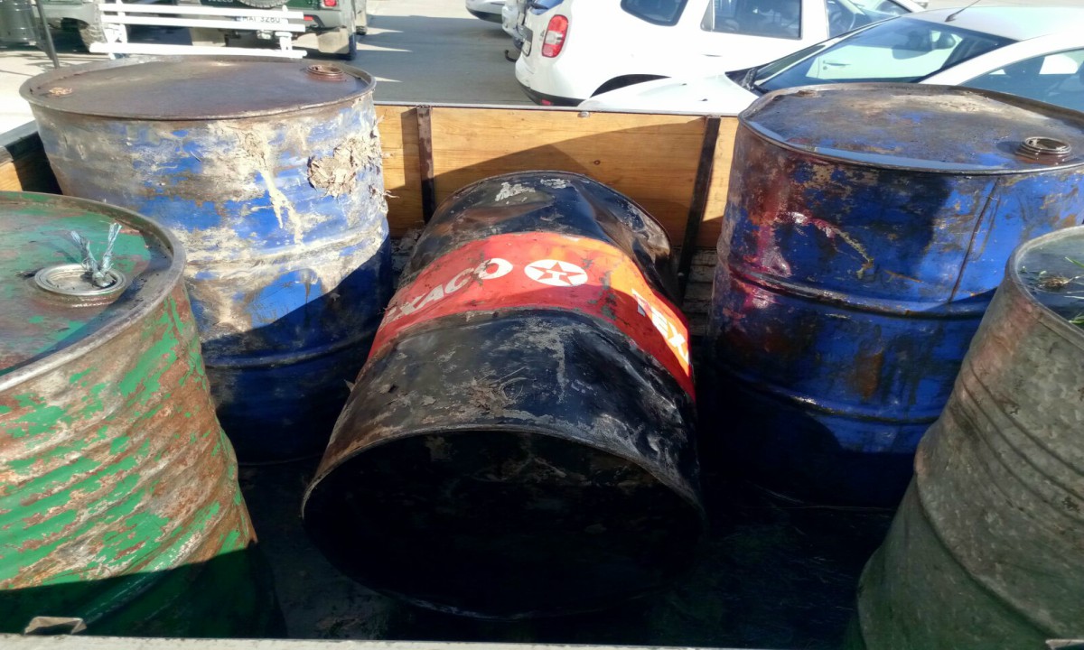 Motorină fără documente legale, confiscată de polițiști la Rasova
