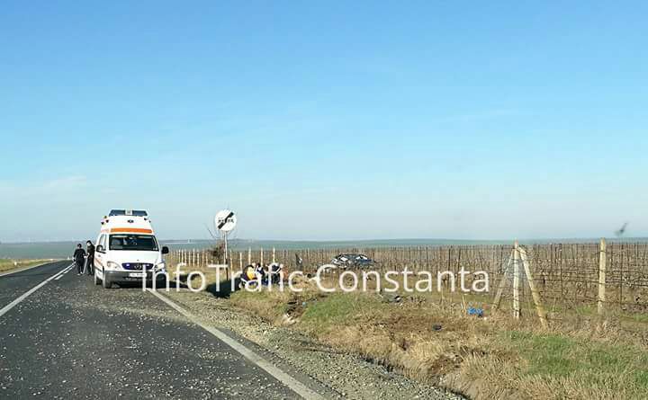 ACCIDENTE rutiere în serie! Dezastru pe șoselele din județul CONSTANȚA!