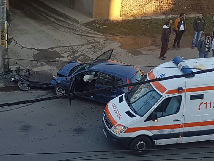 CONSTANȚA: Accident rutier pe Șoseaua Mangaliei