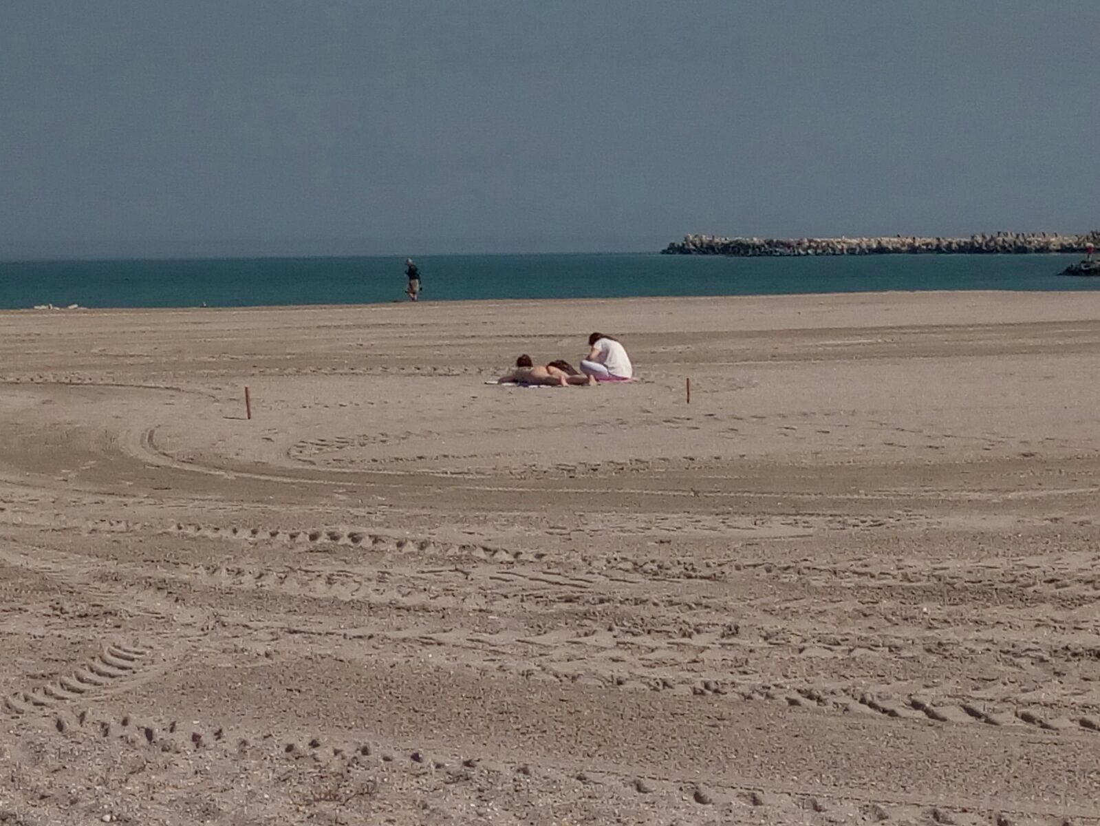 FOTO EXCLUSIV/Prima plajă în sezonul 2017 în stațiunea MAMAIA
