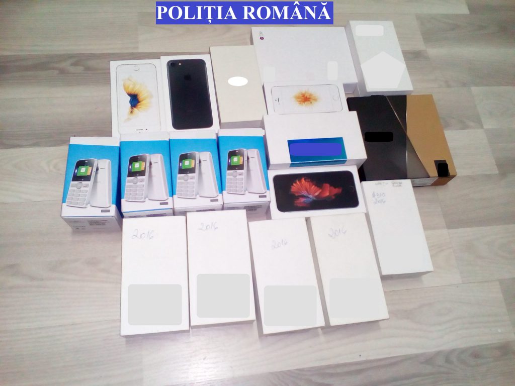 CONSTANȚA: Cei patru suspecți în cazul furtului a 140 de telefoane mobile au fost arestați