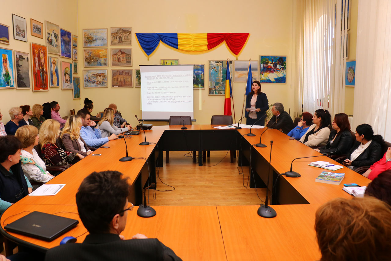 Dezbatere publică: Investiții prinse în bugetul municipiului MEDGIDIA