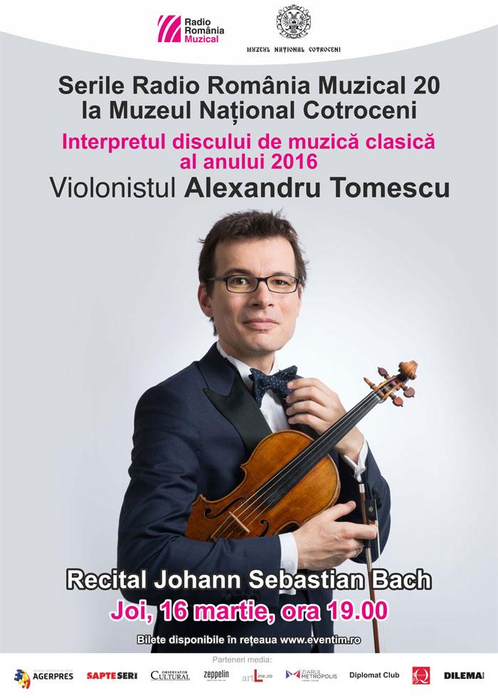 Serile Radio România Muzical 20 cu violonistul Alexandru Tomescu