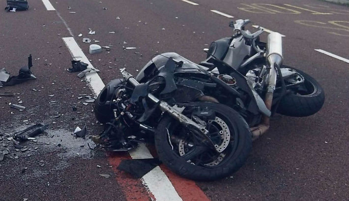 CONSTANȚA: Un motociclist a fost rănit în urma unui accident