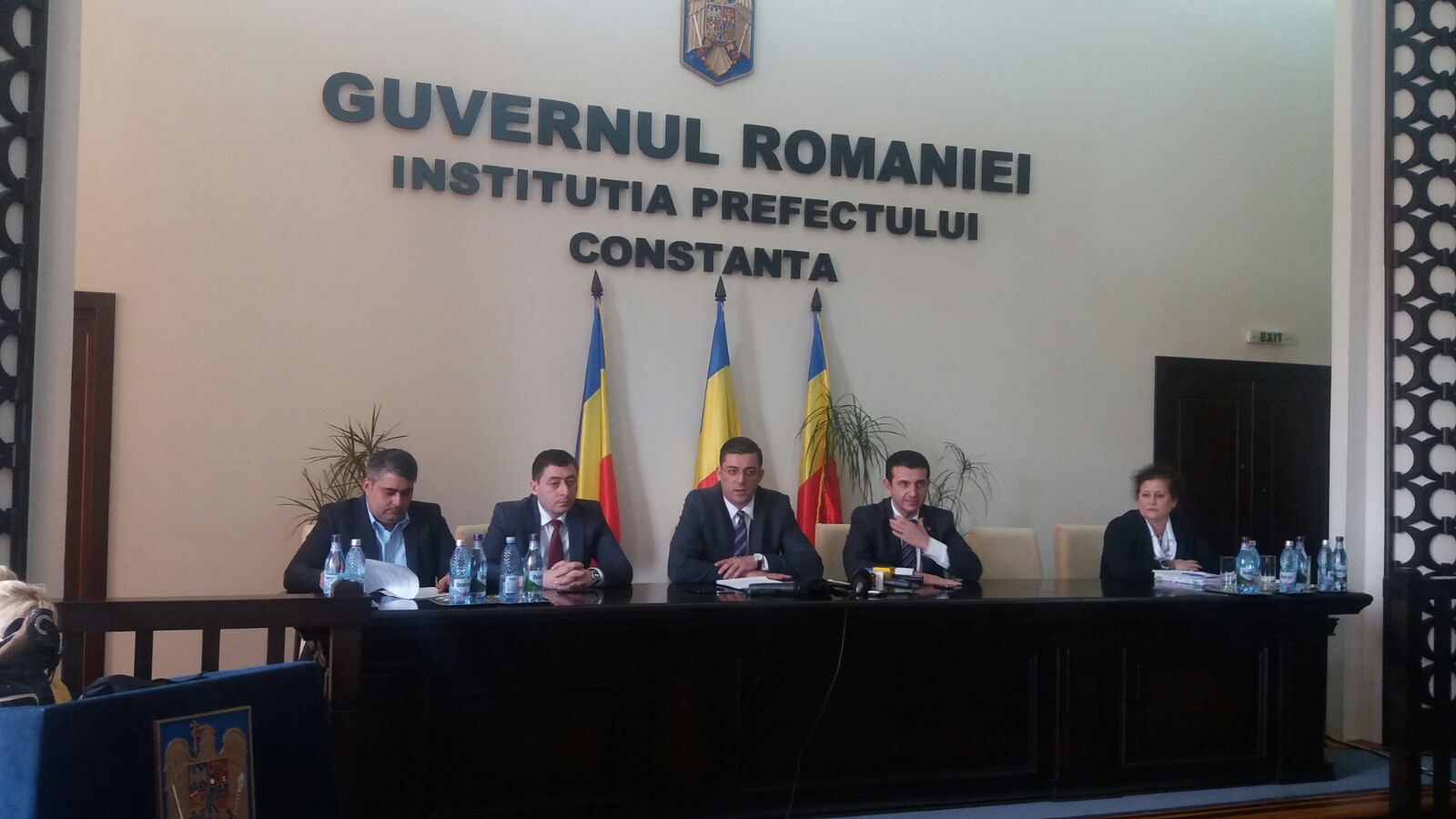 Ședință solemnă comună a Consiliilor Județene Constanța și Tulcea