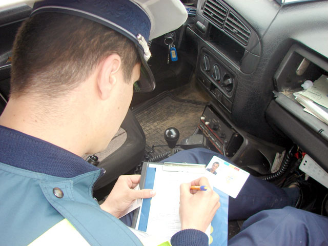 TULCEA: „Șofer” de ocazie, reținut de polițiști pentru recidivă