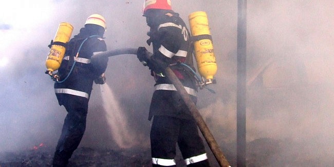 Incendiu într-o localitate din TULCEA