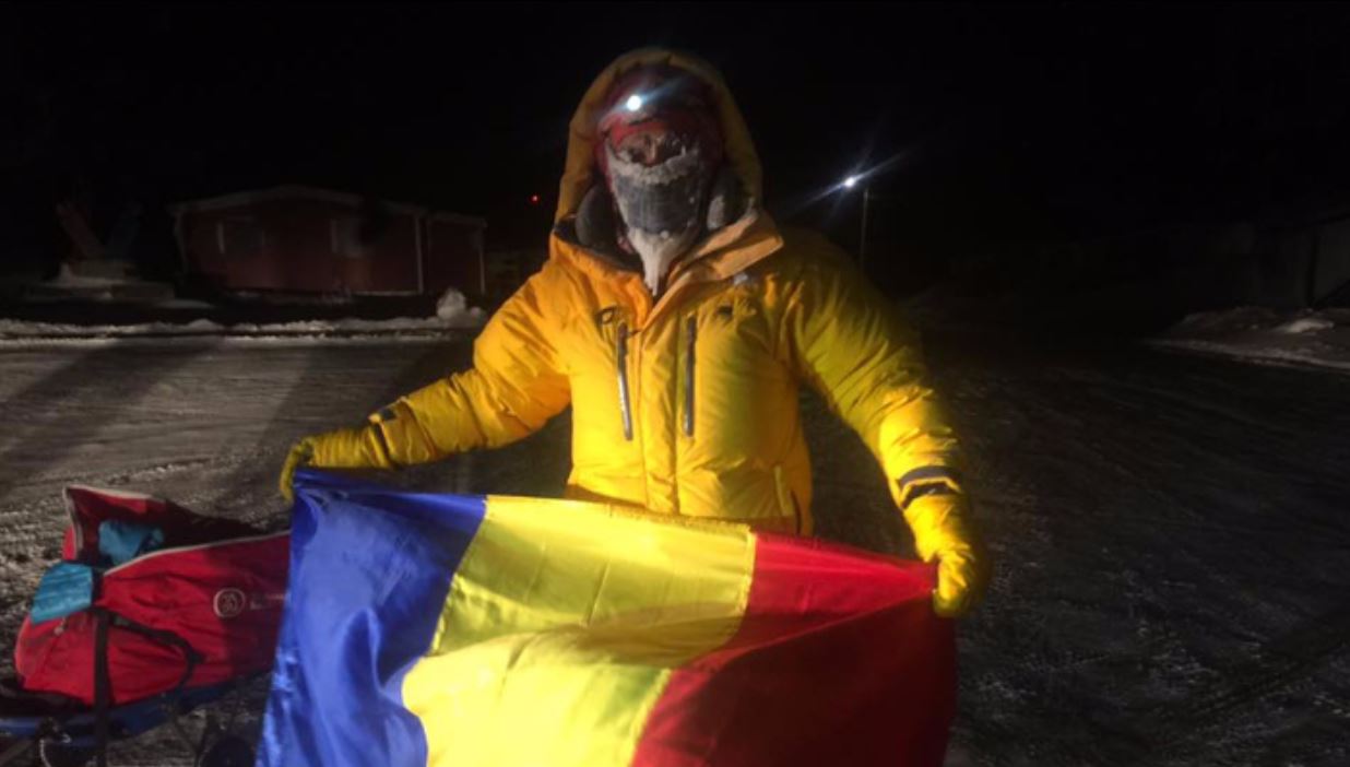 Tiberiu Uşeriu a câştigat ultramaratonul de la Cercul Polar