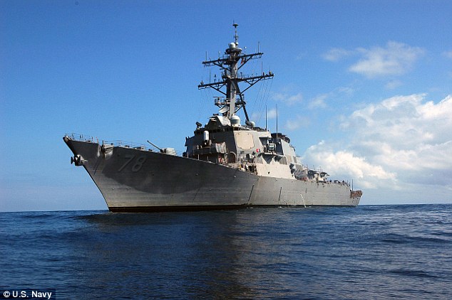 Distrugătorul USS Porter, la exercițiile româno-americane din Marea Neagră