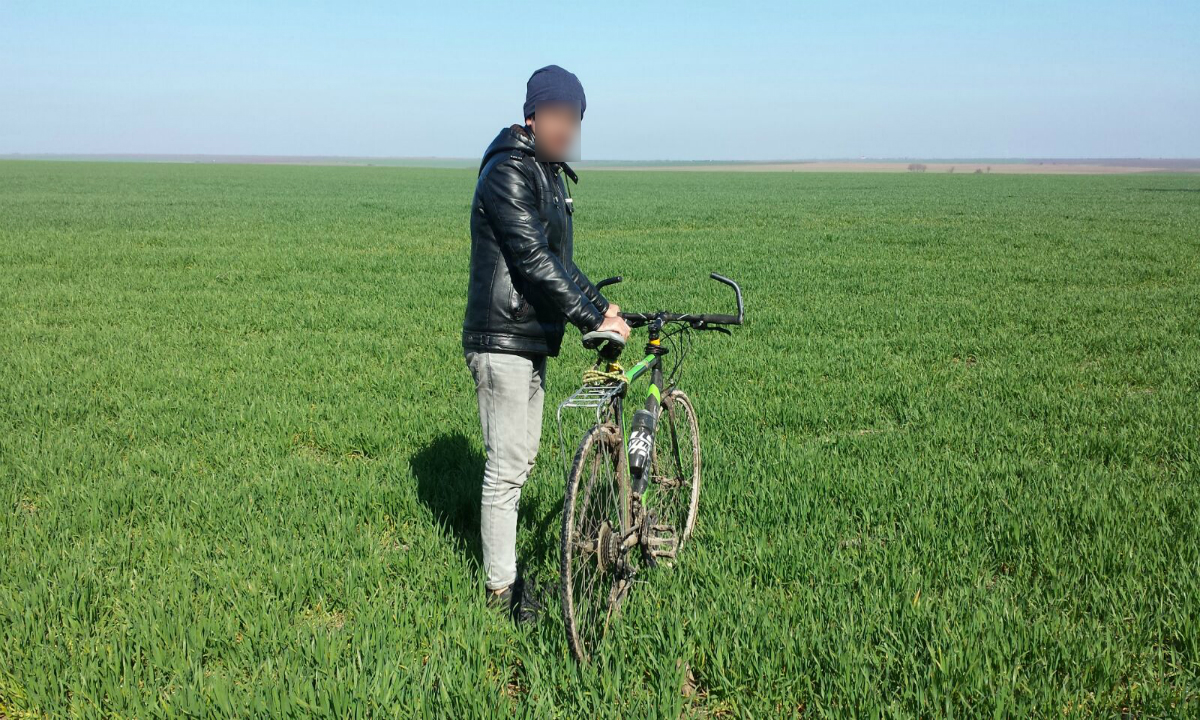 VAMA VECHE: Un tânăr turc a intrat ilegal în România pe … bicicletă!