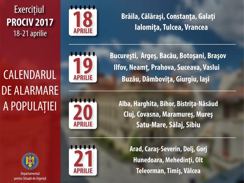 NU INTRAȚI ÎN PANICĂ! Vor răsuna alarmele în tot județul CONSTANȚA
