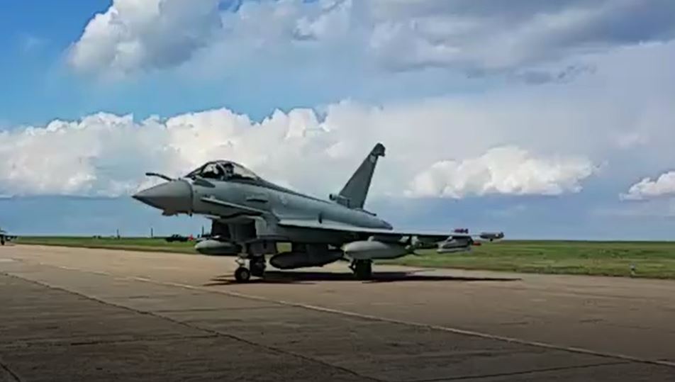 VIDEO/FOTO: Avioane de luptă ale Forțelor Aeriene Regale ale Marii Britanii, la Mihail Kogălniceanu