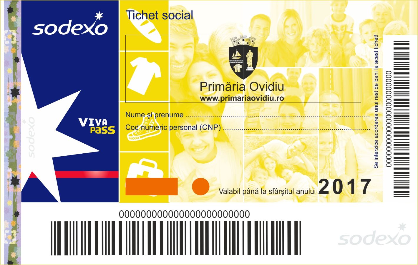 Primăria OVIDIU acordă tichete sociale pentru localnicii cu venituri mici