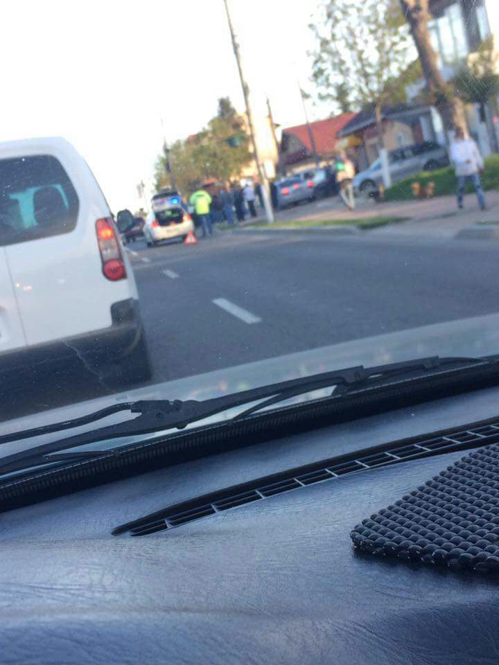 FOTO – Accident rutier la OVIDIU