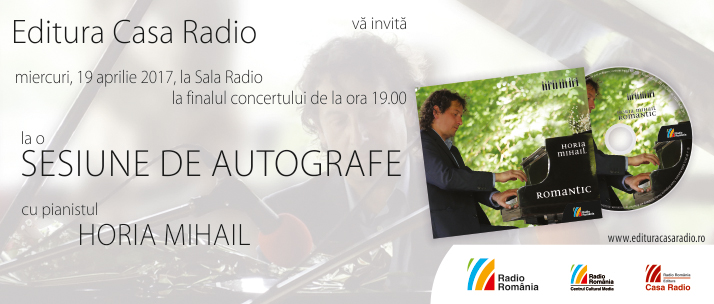 Muzica pianistului Horia Mihail … la Casa Radio