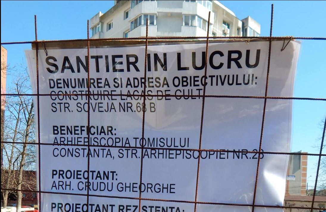 CONSTANȚA: Protest față de mutarea bisericii din Tomis III
